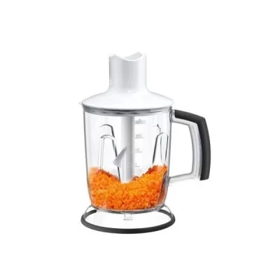 براون خلاط مالتي كويك 3 اليدوي بقوة 700 واط - أبيض